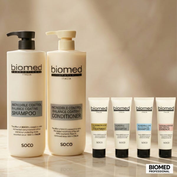 바이오메드 샴푸 프로페셔널 biomed 인크레더블 샴푸 컨트롤 밸런스 코팅 1000ml
