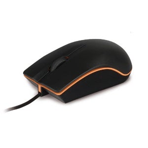 Coms 나비 마우스 NV26-MS10U 블랙 USB 유선 옵티컬 CY2082