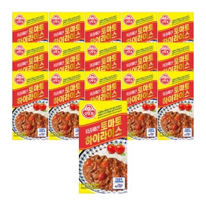 오뚜기 지중해산 토마토 하이라이스 고형 200g 16개