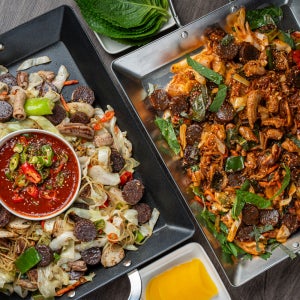 신림동 본가 백순대 순대 곱창 볶음 신림