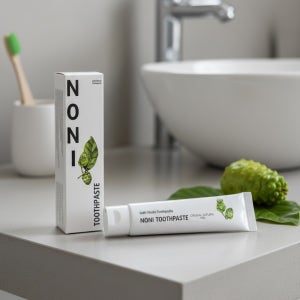 라스 노니스 치약 천연 유기농 잇몸 시린이 베트남 노니 치약 120g, 5개