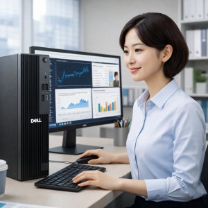 델 컴퓨터본체 QCS1250 총16G 인텔울트라5 최신AI 슬림미니PC 게이밍 윈11프로