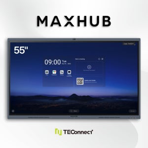 맥스허브 스마트전자칠판 V7 XBoard 55인치 MAXHUB 카메라 마이크 스피커 화상회의 컨퍼런스