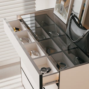 나오미 드레스룸 디바이더 4단 아일랜드 서랍장 800