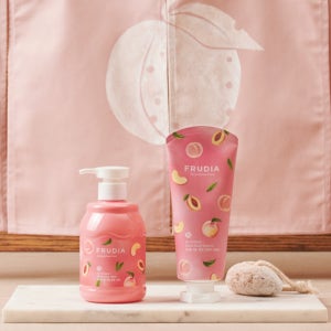 [복숭아과즙 바디세트]후르디아 마이 오차드 복숭아 바디워시 + 바디에센스 2종 세트