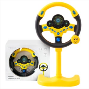 카시트 모빌 유모차 외출 장난감 아기 인형 모빌 딸랑이 운전대 핸들