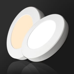 LED 뉴엣지 원형 직부 6W 120 파이 16MM 초슬림