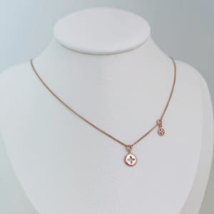 14K 18K 레이어드 목걸이 클로버 데일리 골드 주얼리