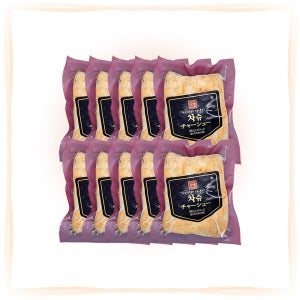 오뗄 프리미엄 차슈 500g X 10팩 1박스 냉동 일본식 바베큐 라멘 덮밥 토핑