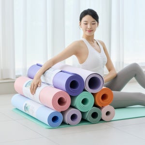 코벨 요가매트 NBR TPE 와이드 6mm 10mm 필라테스 홈트 헬스 운동 스트레칭 매트