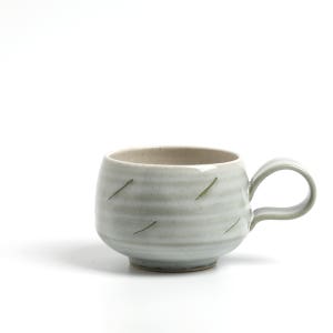 [국산] SURA 수라도자기 찻잔 둥근컵 커피잔 핸드메이드 도자기 잔