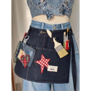 미술용 앞치마 미술 화방 앞치마