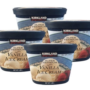 커클랜드 바닐라 아이스크림 4개 업소용 대용량 아포카토 코스트코 아이스크림