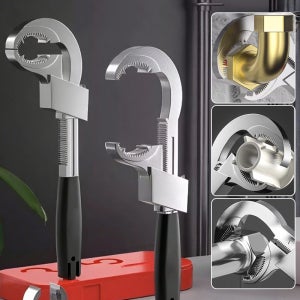 파이프렌치 후크렌치 대형 개방 다기능 조정 톱니 렌치 만능렌치 기어렌치세트