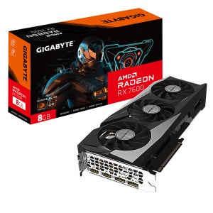 GIGABYTE RX7600 GAMING OC D6 8GB 128BIT AMD 라데온 그래픽카드 PCIE4.0
