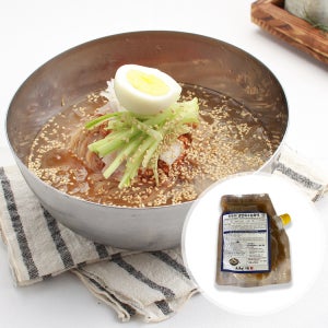 냉면소스육수 농축액 고기맛 업소용 진수미 5kg+500g 더