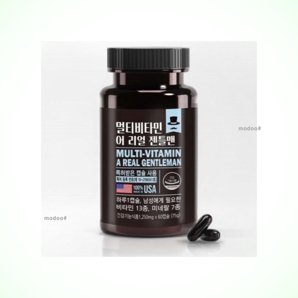 남성용 멀티비타민 <b>미네랄</b> 포뮬라 60캡슐 활력증진