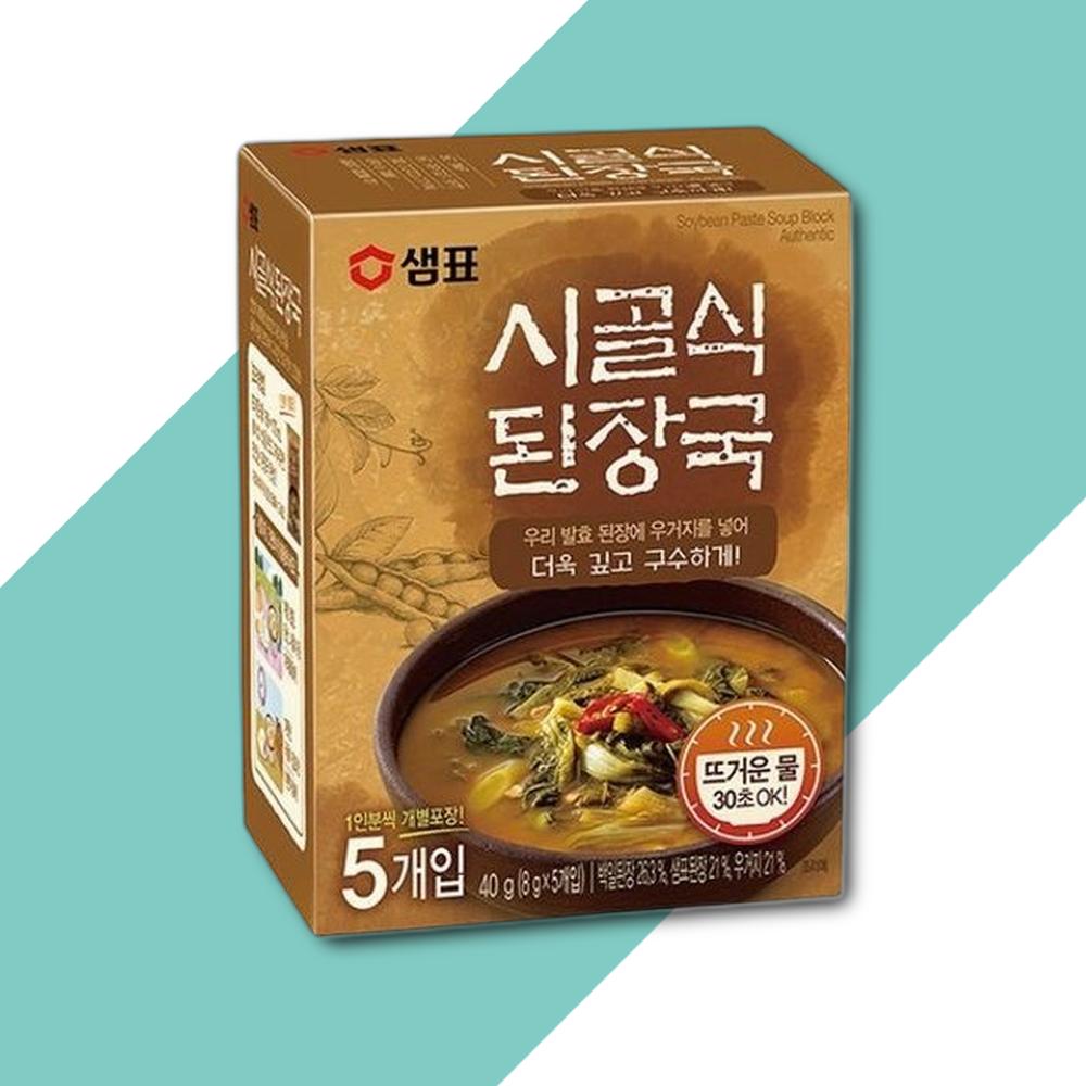 시골식된장국 샘표 시골식된장국 간편식