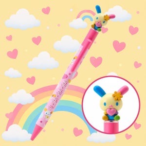 산리오 마스코트 볼펜 0.7mm 우사하나, 1개