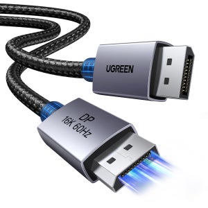 유그린 16K 60Hz DP to DP V2.1 모니터 케이블 DP131 1m, 1개