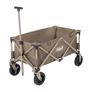 콜맨 캐리카트 접이식 야외 캠핑 웨건 베이지