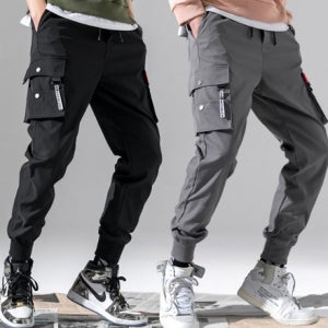 카고바지 남자팬츠 조거 긴바지 시보리 허리밴딩 INSUM20N