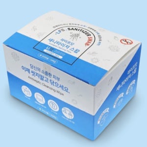 손소독티슈개별포장 손소독티슈 개별 낱개포장 30개입 2개