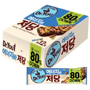 오리온 에너지바 저당 50g x 12ea(볼)