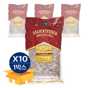오뗄 비프 토핑 그래뉼 1kg 냉동 피자토핑 파스타 볶음밥 리조또 X 10팩