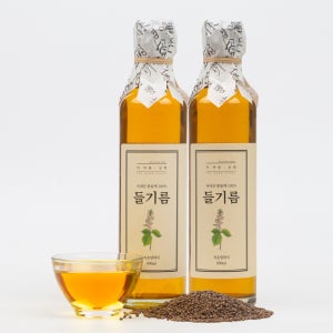 더바른상회 국산 저온 압착 들기름 300ml, 2개