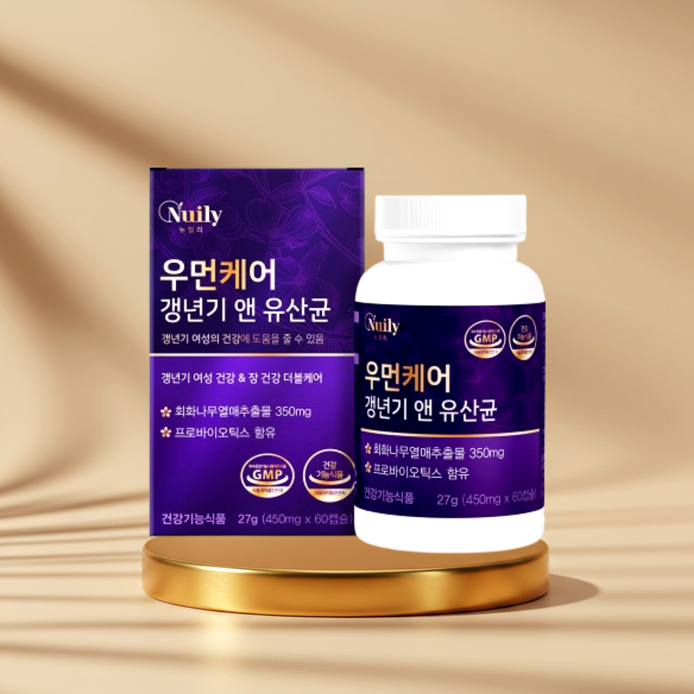 <b>프리미엄</b> 갱년기유산균 여성케어 에스트로겐 재흡수<b>up</b> 장내플로라