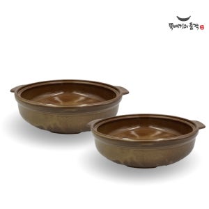 업소용 황토 전골뚝배기 홍익 양수전골 특대 가벼운 페탈라이트 무균열 식당용 오리백숙