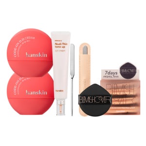 [한스킨] 코드온 디디 크림 파운데이션 35ml SPF38 PA++ 2개+톤업선크림+퍼프7매+스파출라 세트