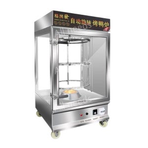 전기 오리구이기 회전식 업소용 화덕 꼬치 통구이 삼겹살 A.850라운드전기단열-N47 디스크3개