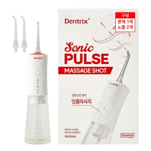 동국제약 덴트릭스 소닉펄스 잇몸 마사지샷 구강세정기