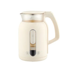 한일 무선 유리 전기포트 온도조절 보온 전기주전자 LED온도표시 HWP-1000(아이보리)