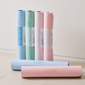 코벨 요가매트 TPE 와이드 6mm 필라테스 홈트 헬스 운동 스트레칭 매트