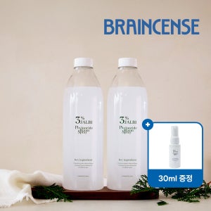 쓰리잘비 3% 피톤치드 탈취제 1L, 1+1세트 섬유탈취제 편백수 편백오일