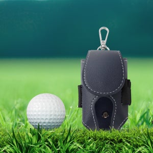 스티치 골프공 파우치(블루) 골프볼파우치