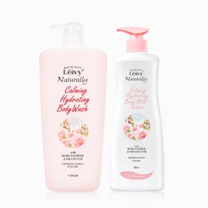 [라운지 전용] 레이비 런던로즈 바디워시 1150ml+바디로션 750ml 2종 세트