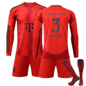바이에른 뮌헨 긴팔 김민재 유니폼 24/25 홈 축구유니폼