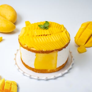 생 망고시루 케이크 1호 빅 망고 다담 수제 디저트 기념일 생 과일 생일 케익 전국 택배