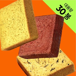 [하루 한 개] 완전영양 통밀식빵 고단백 저당 30개입 대용량 간식 식사빵