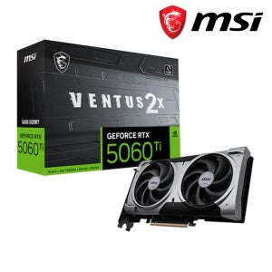 MSI 지포스 RTX 5060 Ti 벤투스 2X OC 플러스 D7 16GB 그래픽카드