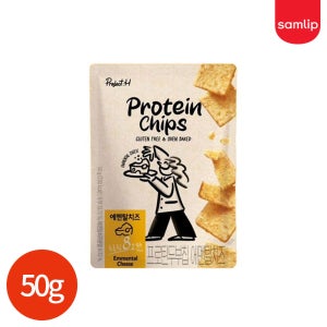삼립 프로틴 두부칩 에멘탈 치즈 50g x 10개