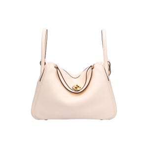 [새상품] 에르메스 린디 26 백 클레망스 나타 금장 W각인 H073428CCI2