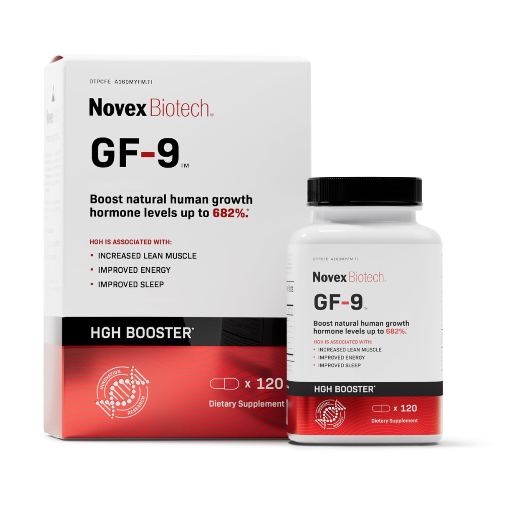 남성 <b>성장호르몬</b> 근육량증가 Novex Biotech GF-9