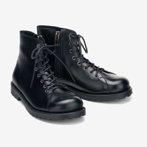 AIDL 2118 소가죽 8홀 워커 - 블랙 천연가죽 신발 수제화 프리미엄 슈즈 엄마랑