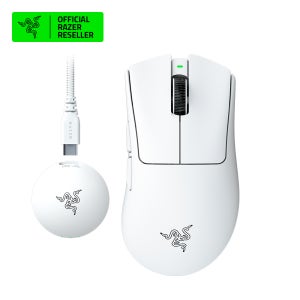 레이저코리아 Razer DeathAdder V4 Pro 무선 게이밍마우스 화이트