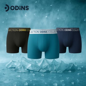 [오딘스] 아이스 메쉬 여름 드로즈 남성팬티 3종세트
